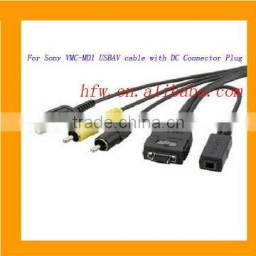 For Sony VMC-MD1 USB/AV cable with DC Connector