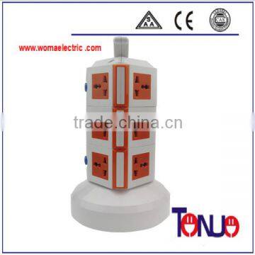 Vertical Layer Desktop Usb Port Flexible Wire Wall Socket With Usb Port photo-2