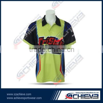 2015 OEM colorful ptinting team school polo shirts