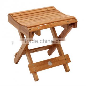 Convenient small folding stool bamboo fishing stool                        
                                                Quality Choice