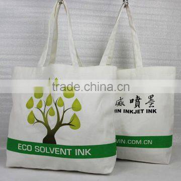Custom Printed Eco Canvas Material Shopping Bags