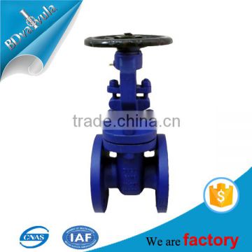 DIN stem gate valve flange type water gate valve