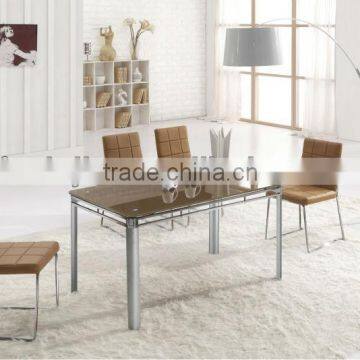 2013 Hot Sales Elegant and Modern Extentable Glass Dining Table L829,xiujie