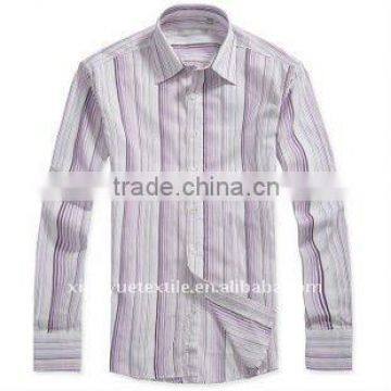 mens casual shirt T/C 65/35