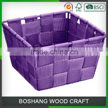 Custom PP Material Storage Plastic Basket