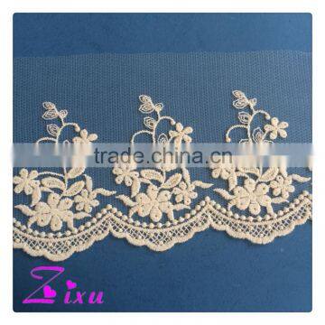 New Design With Great Price India Cotton Lace Fabric photo-2