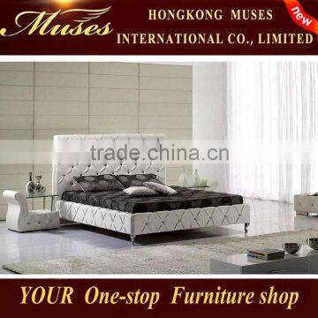 Muses 2014 new customized bedroom furniture for sale A041# white