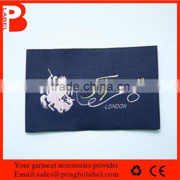 hot sale woven silk labels for clothing