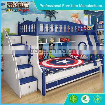 popular pull dow children bunk bed with queen size