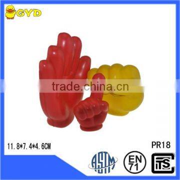 Promotion PU foam stress finger toy