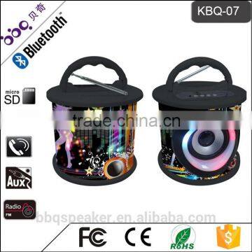 BBQ KBQ-07 5W 1200mAh 2016 Hot Sale Self Solar Powered Speaker photo-3