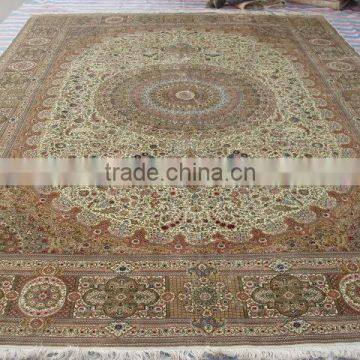 big size chinese handmade persian design silk carpet rug 10x14ft