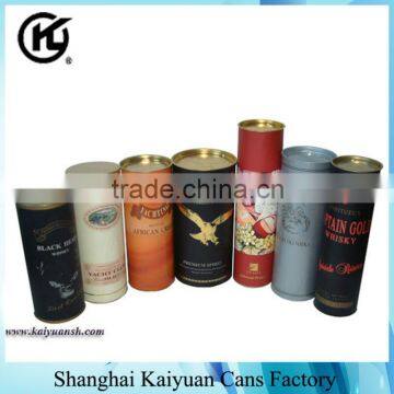 High Quality Gift Tin Can Box (tin Can Lid and Bottom, Paper Box)