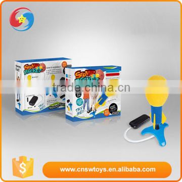 Customized promotional kids interesting plastic toy rocket launcher                        
                                                Quality Choice