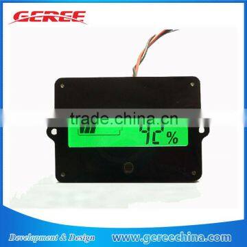 Battery Capacity Tester Indicator for 12V - 48V li ion Lead-acid Lithium LiPo with LCD