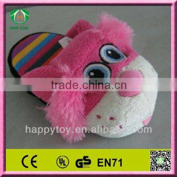 HI EN71 2013 cute plush dog slipper for kid