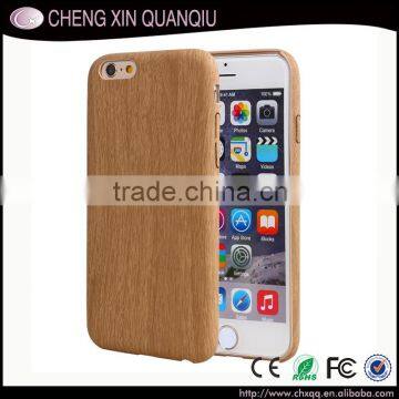 [CX] Hot selling wood Case for iphone leather mobile back cover case For iPhone 6/6 plus wood phone case