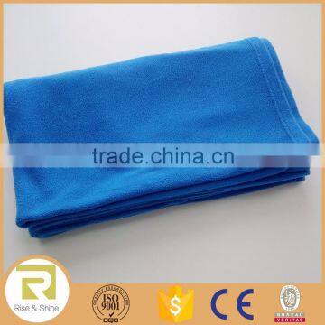 Wholesale 100% Polyester polar fleece throw blanket