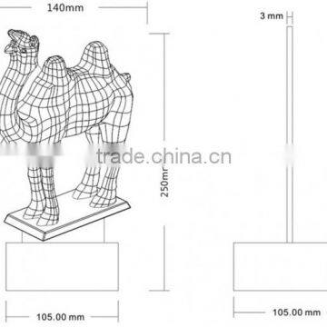 697-Camel 3d Shaping Lamp Art Decor Desk Light Led Night Light Led Energetic Saving Lamp photo-5
