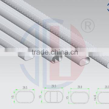Latest Fashionable aluminum wardrobe hanging rail in the wardrobe