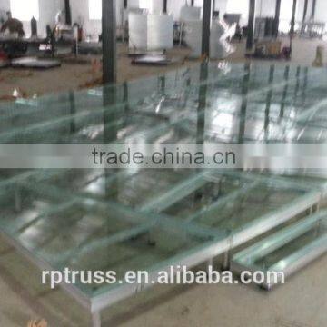 4 Legs Portable Stage Glass Stage OEM / Plexiglass Stage photo-3