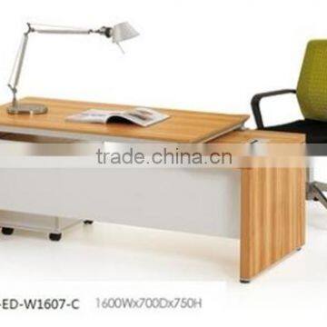 yellow cherry MFC office counter table for Dubai market FOH-ED-W1607-C