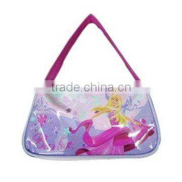 latest charming favorite cartoon kids handbags with satin