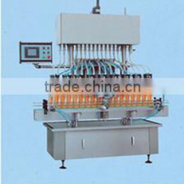 2014 newest many heads automatic bottle oliver oil detergent liquid filling production line