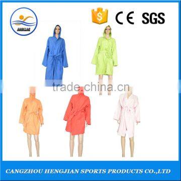 Wholesale 200gsm microfiber spa robes,high absorption bathrobes,soft bath robe