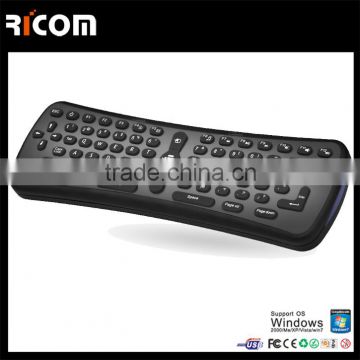 2.4GHz Mini Gryo Fly Air Mouse with QWERTY Keyboard for Set Top Box--T6--Shenzhen Ricom