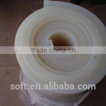 white rubber sheet