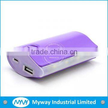 Free sample bulk cheap LED mobile battery charger portable power bank 6000mah with SUmsung battery