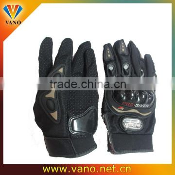 Breathable cheap leather gloves leather motorcycle gloves