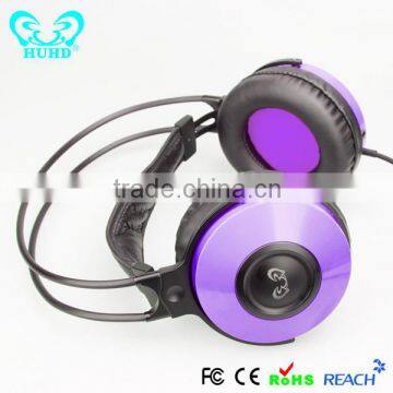 Factory price silent disco headphone, DJ headphone, party headphone with LED light up