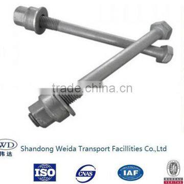 Highway Guardrail Standard Size Bolt and Nut