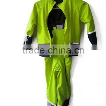 2013 style Cartoon pu raincoat