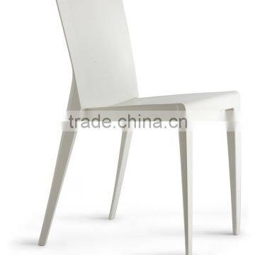 Modern colored plastic used dining room cheap coffee shop chairs