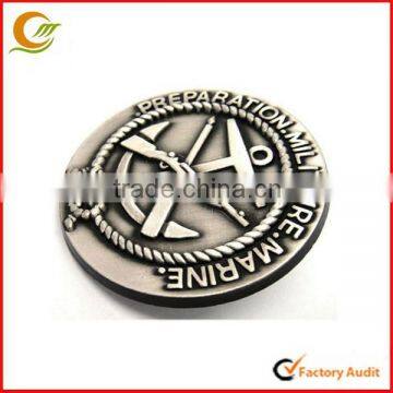 Wholesale badge holder Round metal pin badges