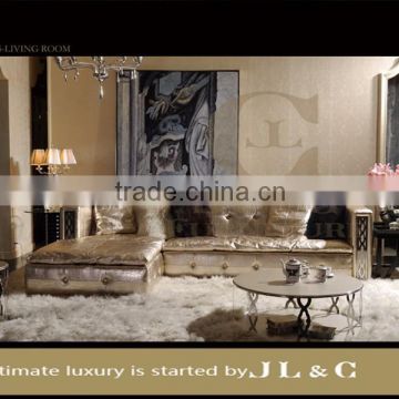 Luxury Living Room Stainless Steel JT15-04 Coffee Table From JL&C Luxury Home Furniture (China supplier)