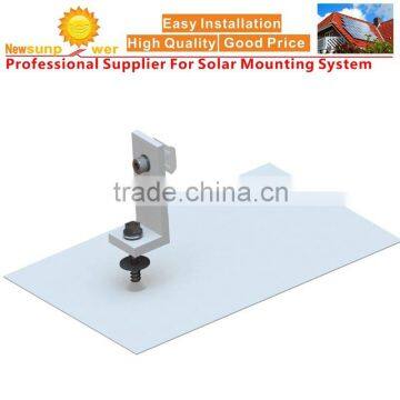 Water Proof Shingle Roof Hook Solar Panel Mounting System