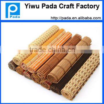 eco-friendly bamboo placemats