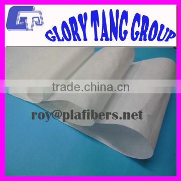 Wood Pulp Spunlace Nonwoven for Wet Wipes, Interlinings