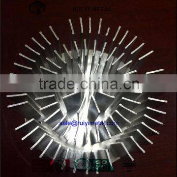 aluminium circular heat sink