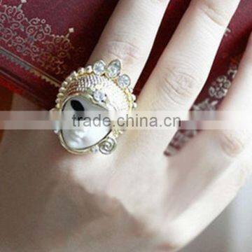 Hot selling fashion egypt doll rings