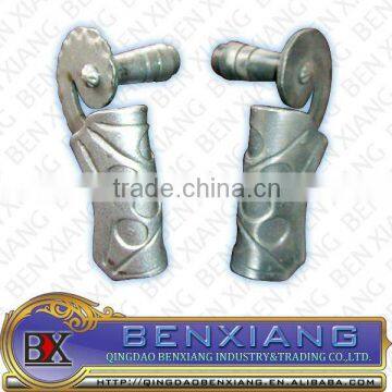 ornamental wrought iron componets of metal door handle