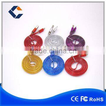 2016 High Quality Fast Charging Sync 5Pin/8Pin Micro USB Data Cable for Smart Phone