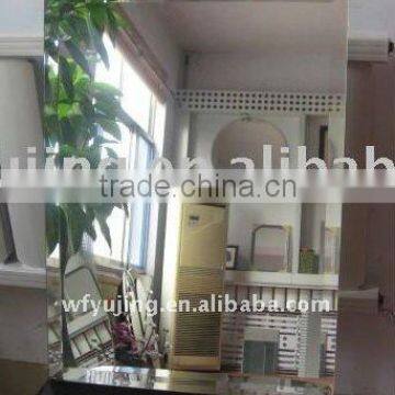 Shandong Factory Price 2mm Mirror Glass Pieces Bath Mirror Type Factory photo-3
