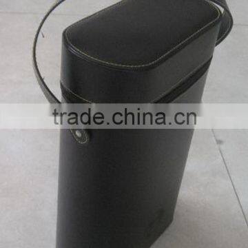 2015 Top Sell Leather Cute Wine Bottle Holder photo-2