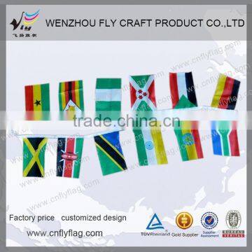 High quality colorful bunting and pennant flags