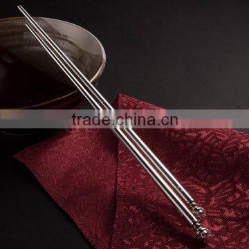 Wedding Gift Silver Plated Chopsticks Good Luxury Design Chopsticks With Animal Monkey Head Display Chopsticks photo-5